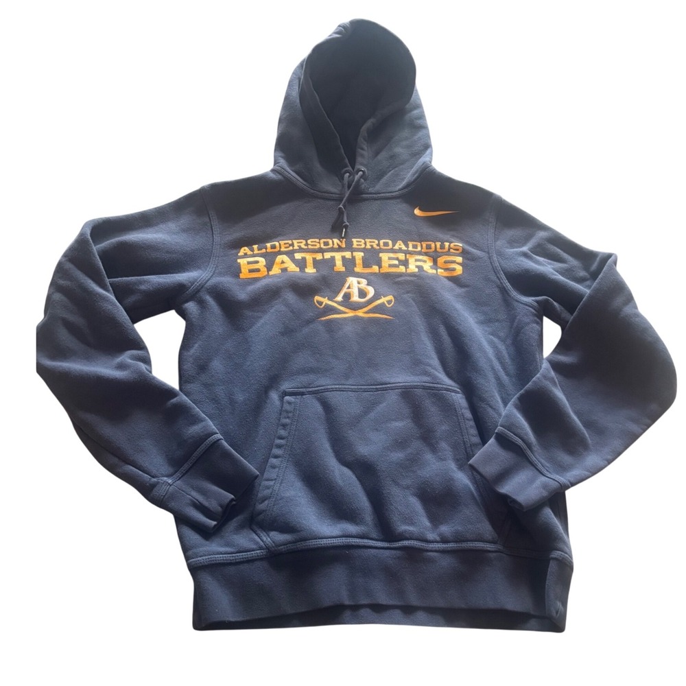 Nike Alderson Broaddus Battlers Hoodie Navy Blue Small Pullover Sweatshirt
